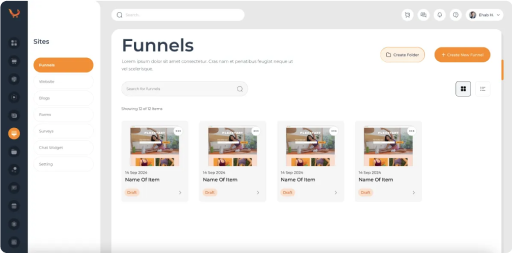 Website and Sales Funnel